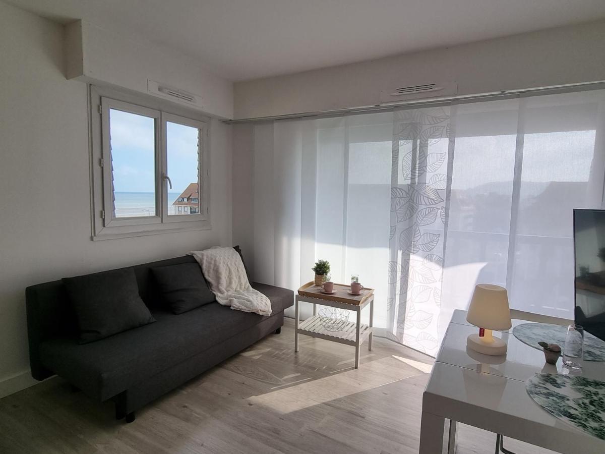 "Le Cocon D'Estelle" Grand Studio Vue Mer, 30M De La Plage Villers-sur-Mer Luaran gambar